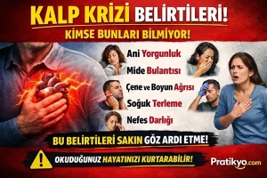 Kalp Krizi Belirtileri (2026) – Kimsenin Bilmediği Gizli İşaretler