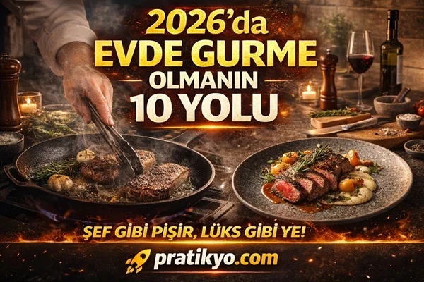 2026’da Evde Gurme Olmanın 10 Yolu – Restoran Kalitesinde Yemek