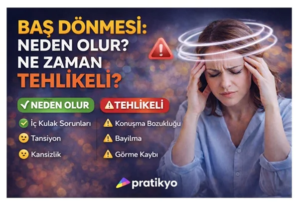 Baş Dönmesi Neden Olur? Ne Zaman Tehlikeli?