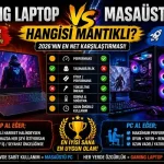 Gaming Laptop vs Masaüstü PC: Hangisi Daha Mantıklı?