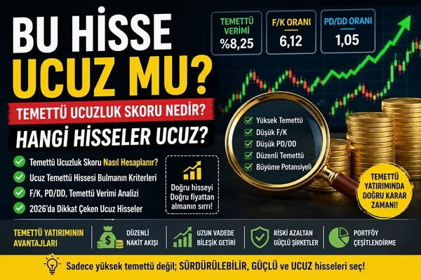 Temettü Ucuzluk Skoru Nedir? Ucuz Hisseler Nasıl Bulunur?