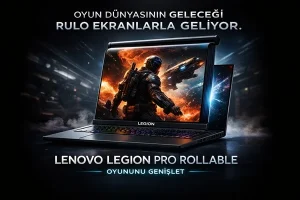 Lenovo Rollable Laptop 2026: Rulo Ekranlı Gaming Laptop Devrimi