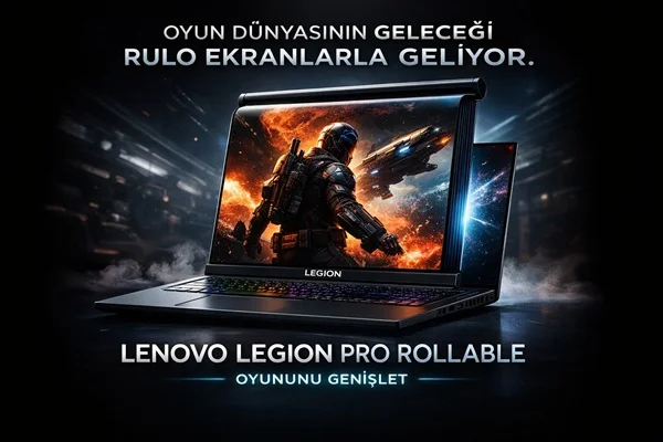Lenovo Rollable Laptop 2026: Rulo Ekranlı Gaming Laptop Devrimi