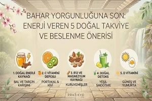 Bahar Yorgunluğu Nasıl Geçer? Enerji Veren 5 Doğal Takviye