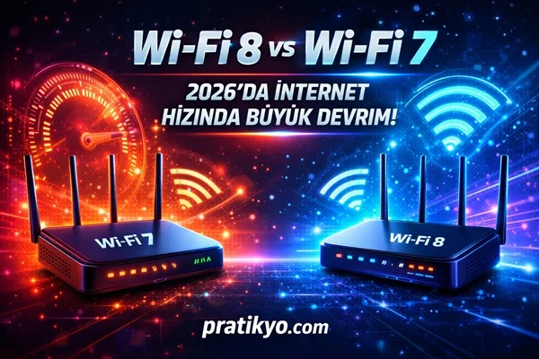 Wi-Fi 8 vs Wi-Fi 7: 2026’da İnternet Hızında Büyük Devrim!