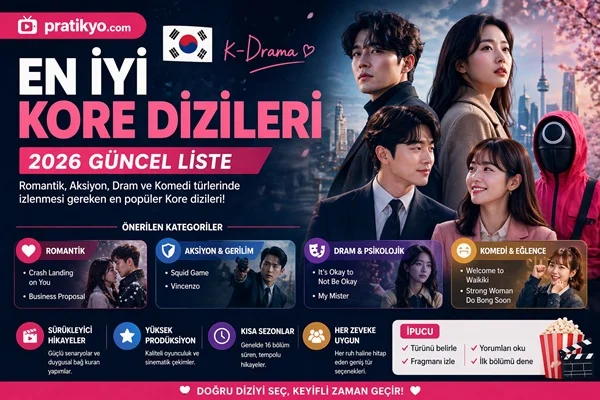 En İyi Kore Dizileri 2026: İzlenmesi Gereken K-Drama Listesi