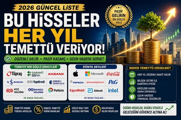 Bu Hisseler Her Yıl Temettü Veriyor! 2026 Güncel Liste