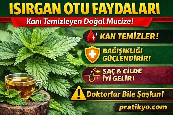 Isırgan Otu Faydaları (2026) – Kan Temizleyen Bitki Gerçek mi?
