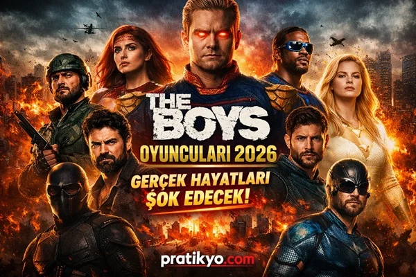 The Boys Oyuncuları 2026 – Kim Kimdir? Gerçek Hayatları Şaşırtacak!
