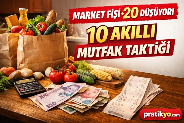 Enflasyon Döneminde Ev Ekonomisi: Mutfak Masrafını %20 Azaltan 10 Akıllı Yöntem