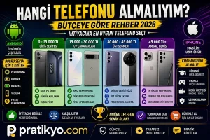 Hangi Telefonu Almalıyım? (2026 Bütçeye Göre En İyi Seçimler)