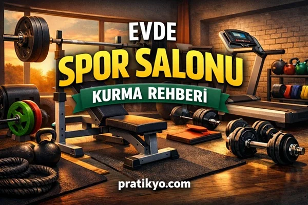 Evde Spor Salonu Kurma Rehberi (2026) | Bütçeye Göre Ekipman Önerileri