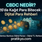 CBDC Nedir? 2026’da Kağıt Para Bitecek mi? Dijital Para Rehberi