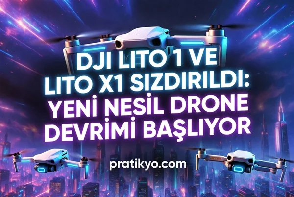 DJI Lito 1 ve Lito X1 Sızdırıldı (Yeni Drone Detayları)