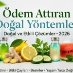 Ödem Attıran Doğal Yöntemler: Evde Hızlı ve Etkili Çözümler (2026)