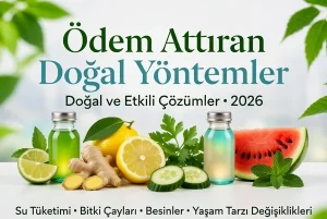 Ödem Attıran Doğal Yöntemler: Evde Hızlı ve Etkili Çözümler (2026)