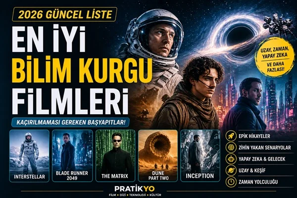 En İyi Bilim Kurgu Filmleri (2026 Güncel Liste)