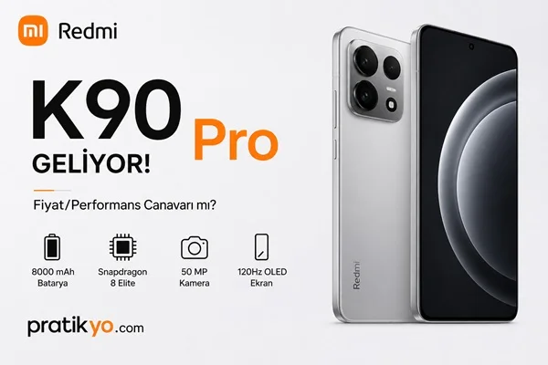Redmi K90 Pro Geliyor: Fiyat/Performans Canavarı mı?