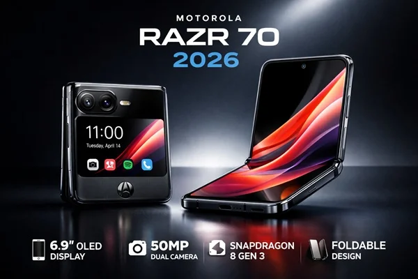 Motorola Razr 70 (2026) Özellikleri, Fiyatı ve İnceleme – Katlanabilir Telefon Devrimi