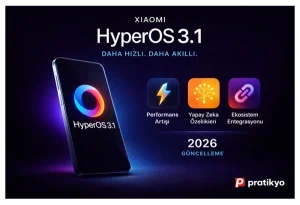 Xiaomi HyperOS 3.1 Güncellemesi (2026): Özellikler, Gelen Yenilikler ve Tüm Detaylar