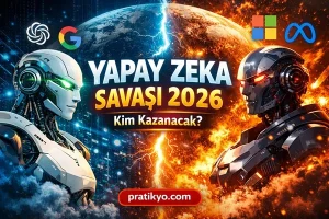 Yapay Zeka Savaşı 2026: OpenAI, Google ve Teknoloji Devleri Karşı Karşıya