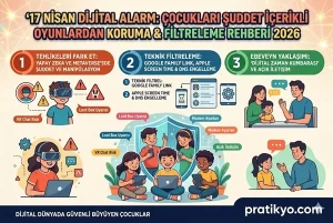 17 Nisan Dijital Alarm: Çocukları Oyunlardan Koruma Rehberi 2026