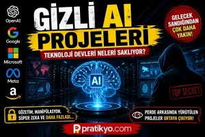 Teknoloji Devlerinin Gizli Yapay Zeka Projeleri Ortaya Çıkıyor