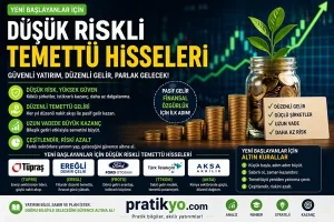 Düşük Riskli Temettü Hisseleri (Yeni Başlayanlar İçin 2026)