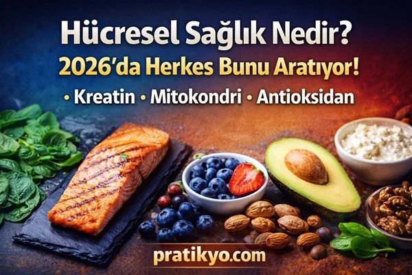2026’nın Beslenme Yıldızı: Hücresel Sağlık Nedir?