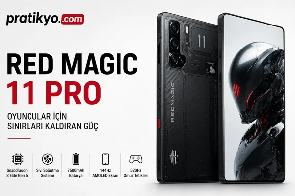Red Magic 11 Pro İncelemesi: Özellikleri, Fiyatı ve Oyun Performansı