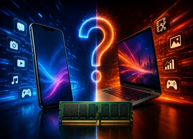 2026’da 8 GB RAM Yetiyor mu? Telefon ve Laptop Dünyasında Büyük Tartışma