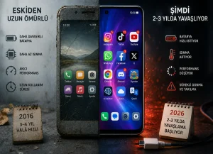 Telefonlar Neden Eskisi Kadar Uzun Ömürlü Değil?