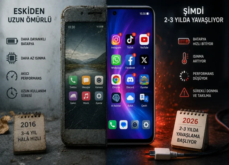 Telefonlar Neden Eskisi Kadar Uzun Ömürlü Değil?
