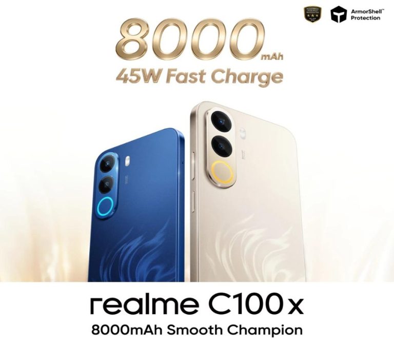 Realme C100x Özellikleri, Fiyatı ve İncelemesi: 8000 mAh Bataryalı Yeni Telefon