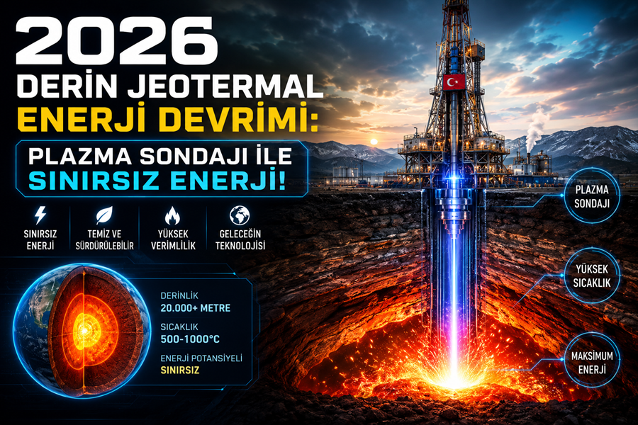 2026 Derin Jeotermal Enerji Devrimi: Plazma Sondajı ile Sınırsız Enerji!